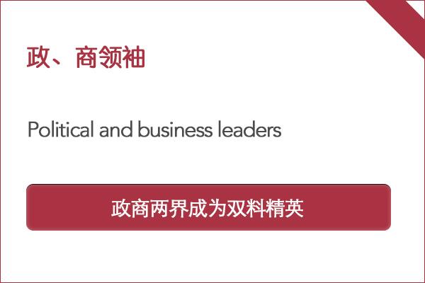 政、商领袖（后EMBA）高端项目